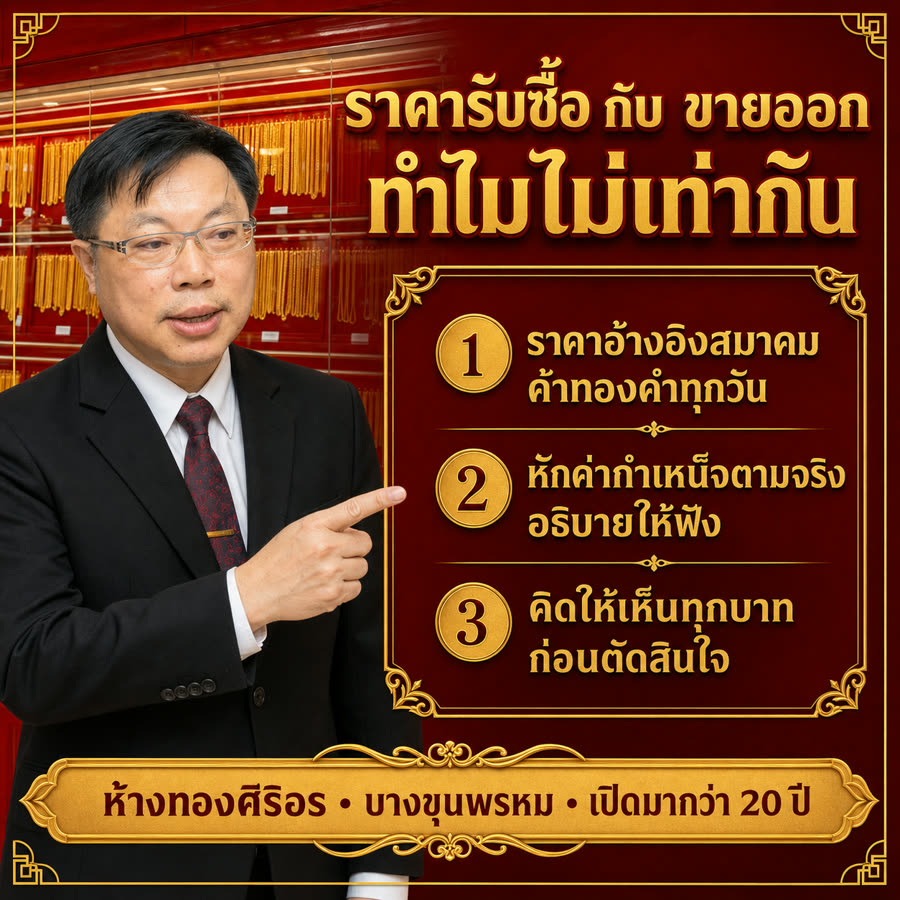 ราคารับซื้อกับขายออกทำไมไม่เท่ากัน